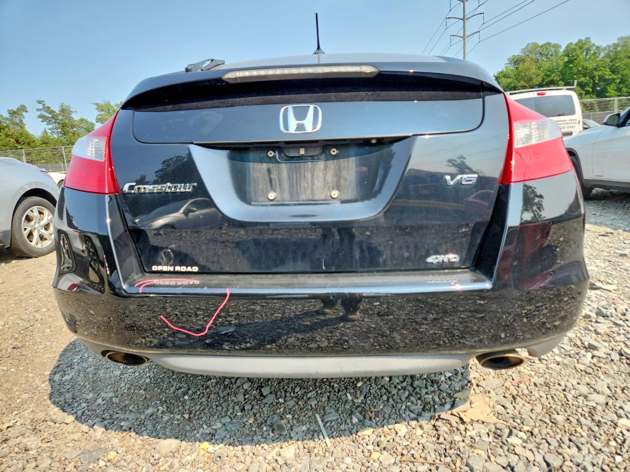 2012 Honda Crosstour Exl Black vin: 5J6TF2H51CL007608