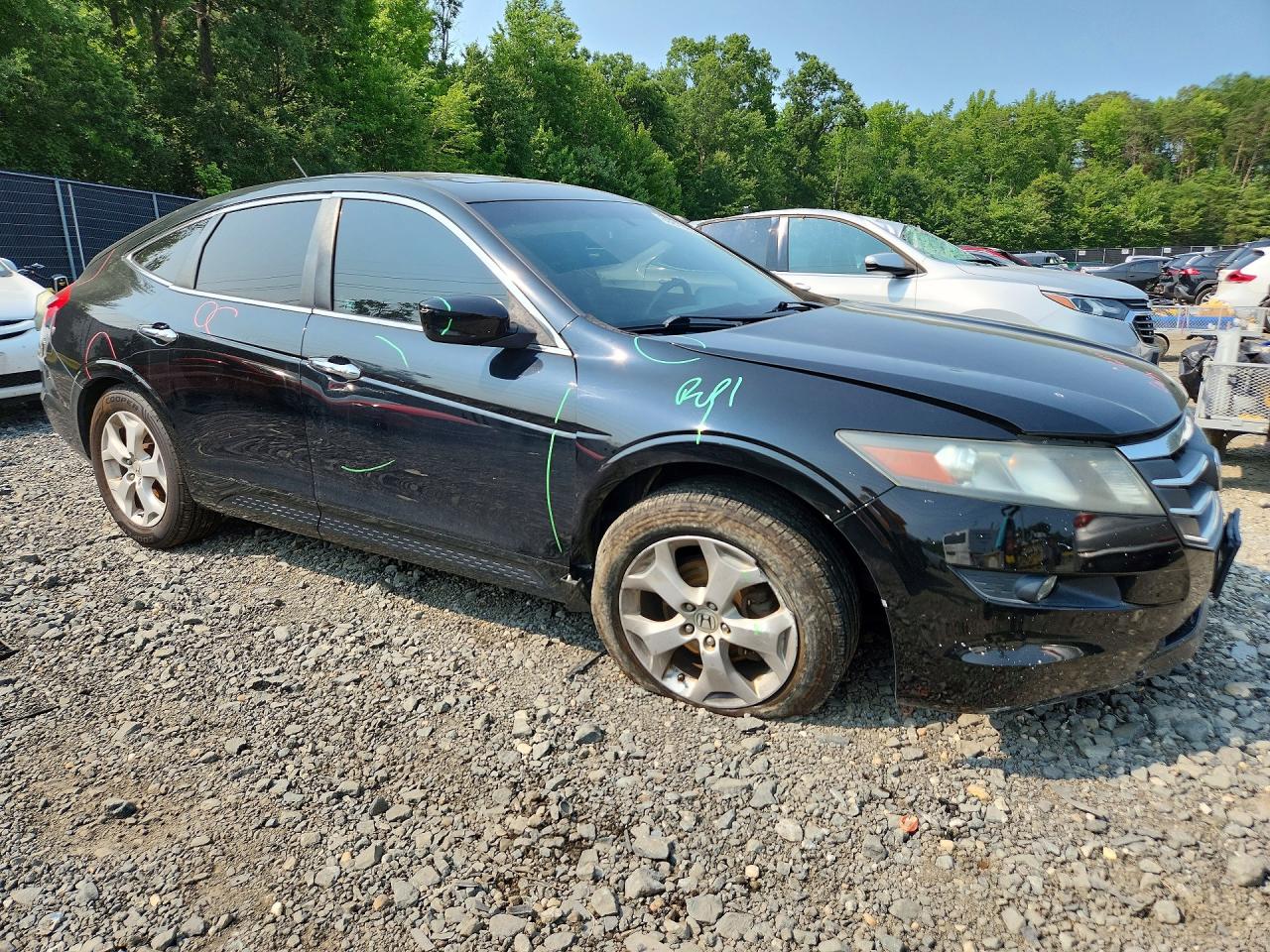 2012 Honda Crosstour Exl Black vin: 5J6TF2H51CL007608