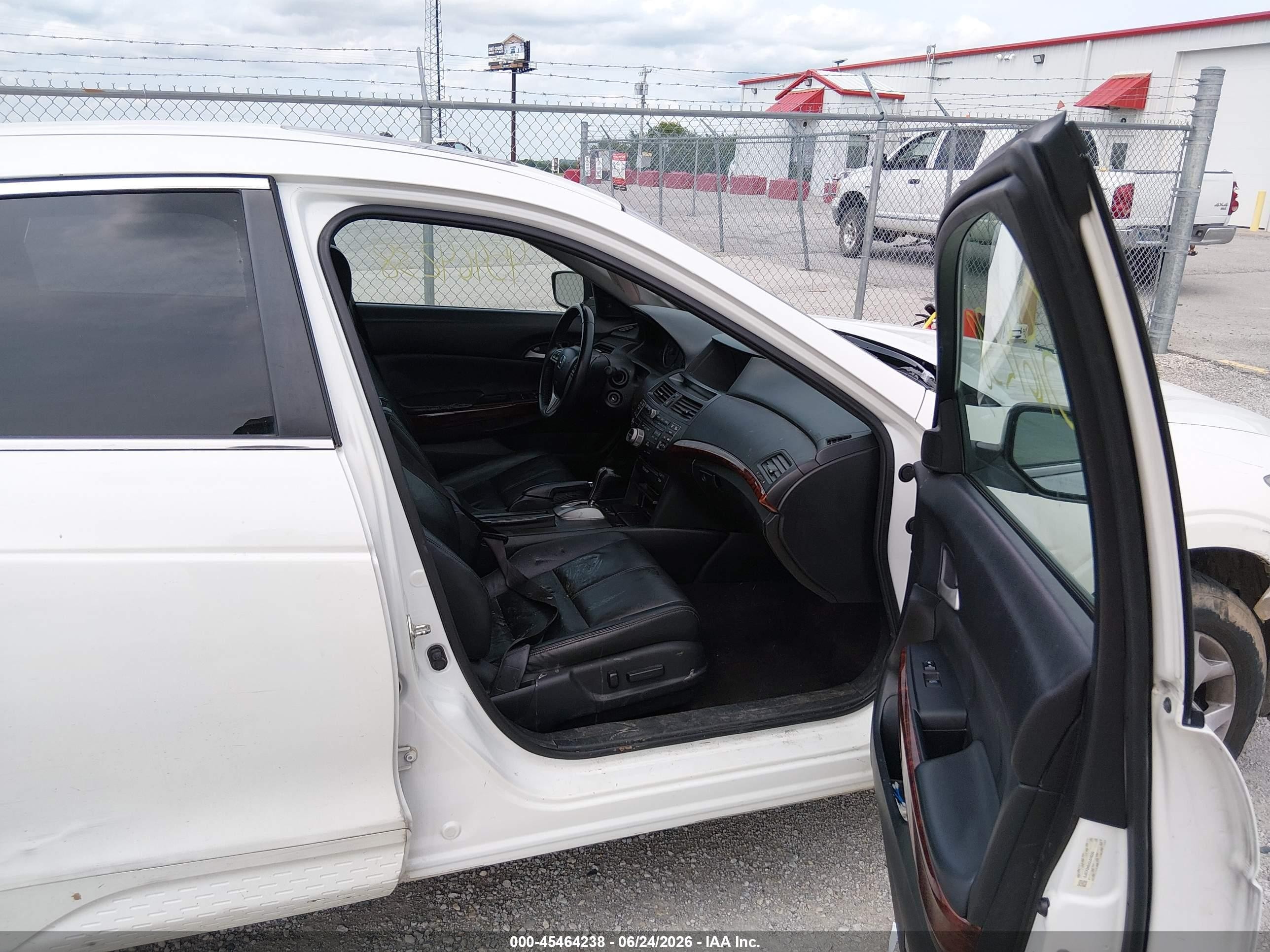 2012 Honda Crosstour Ex-l White vin: 5J6TF2H51CL011030