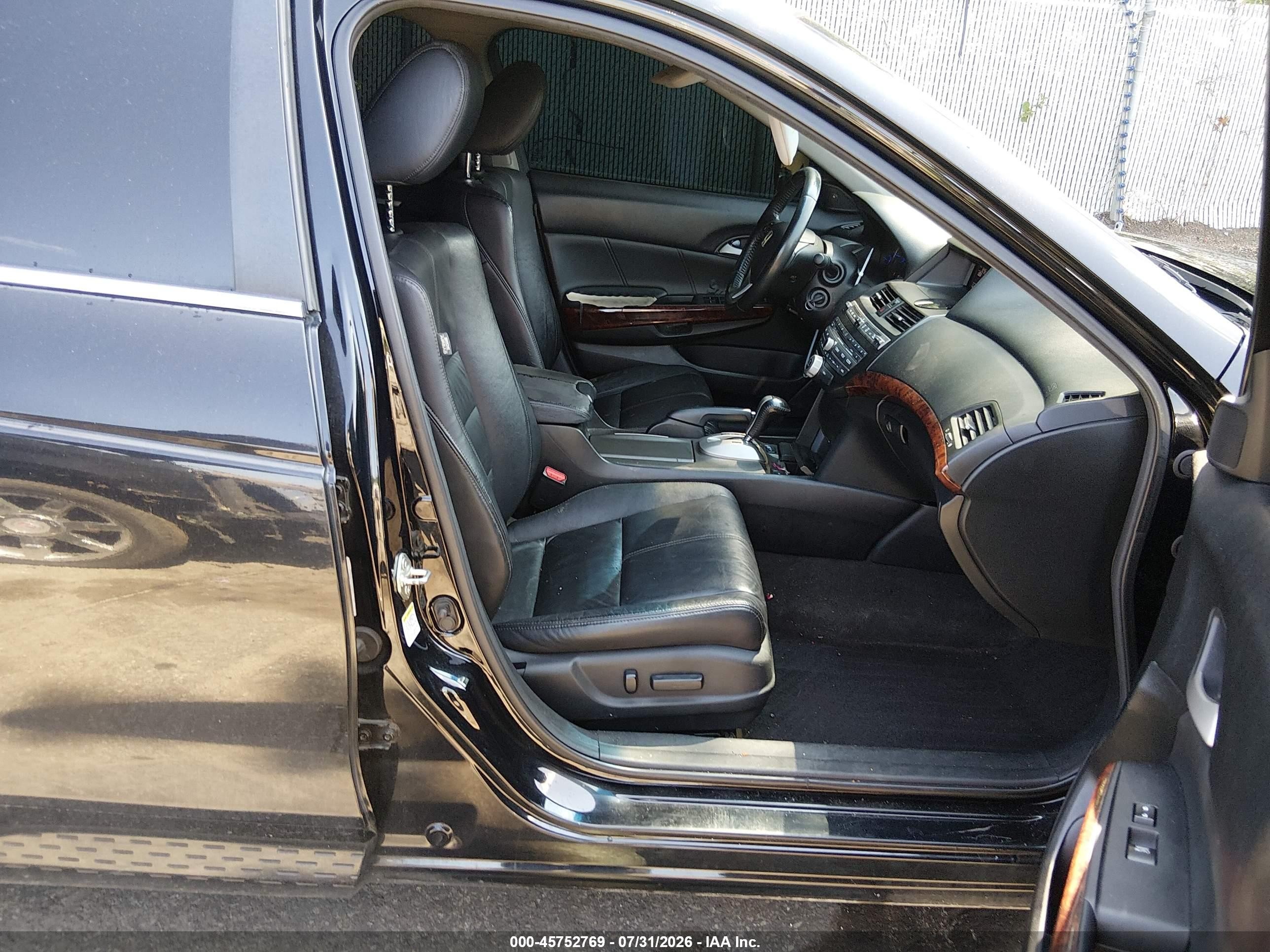 2012 Honda Crosstour Ex-l Black vin: 5J6TF2H51CL011349