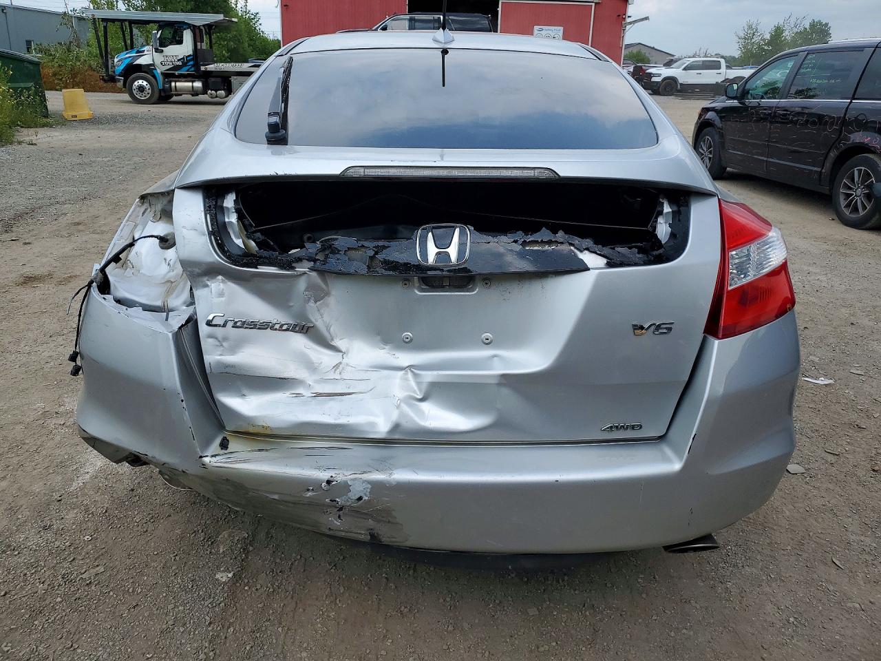 2012 Honda Crosstour Exl Серебряный vin: 5J6TF2H51CL800178