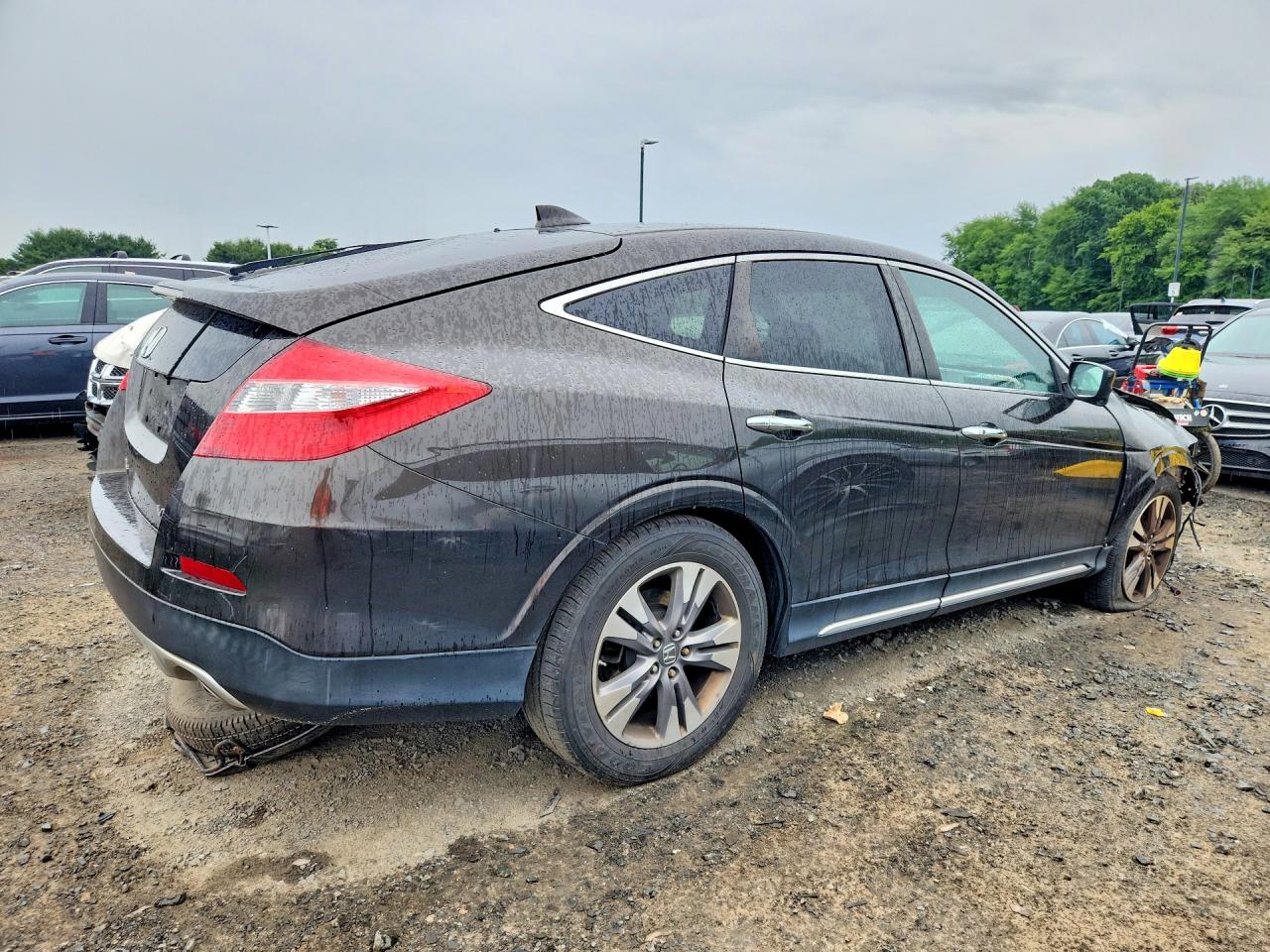 2013 Honda Crosstour Exl Charcoal vin: 5J6TF2H51DL001180