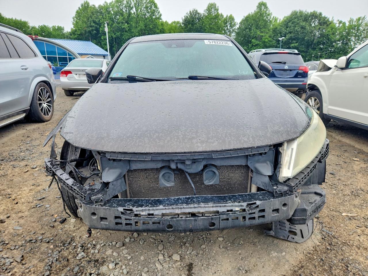 2013 Honda Crosstour Exl Charcoal vin: 5J6TF2H51DL001180