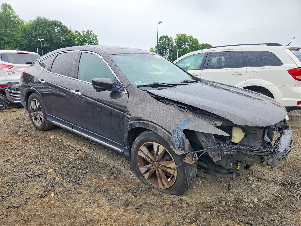2013 Honda Crosstour Exl Charcoal vin: 5J6TF2H51DL001180