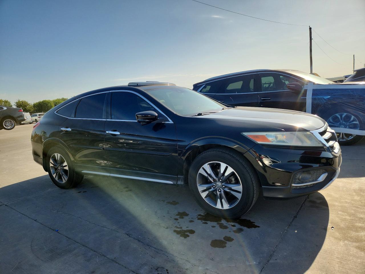 2013 Honda Crosstour Exl Black vin: 5J6TF2H51DL002667