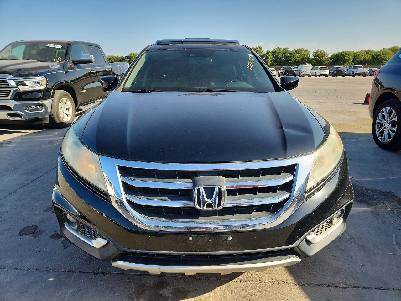 2013 Honda Crosstour Exl Black vin: 5J6TF2H51DL002667