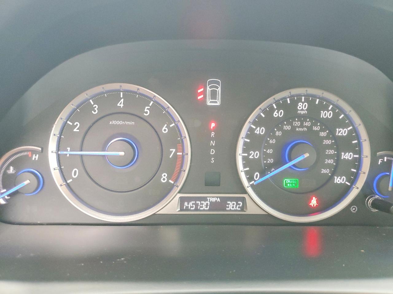 2013 Honda Crosstour Exl Blue vin: 5J6TF2H51DL002832