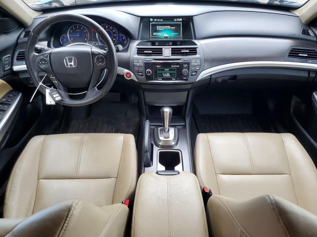 2013 Honda Crosstour Exl Blue vin: 5J6TF2H51DL002832
