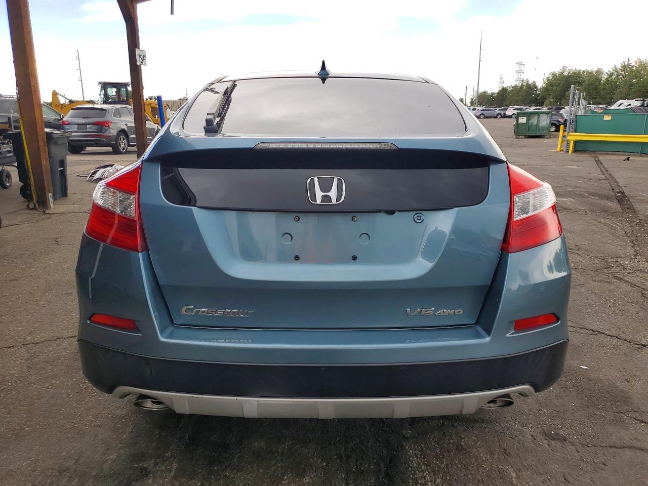 2013 Honda Crosstour Exl Blue vin: 5J6TF2H51DL002832