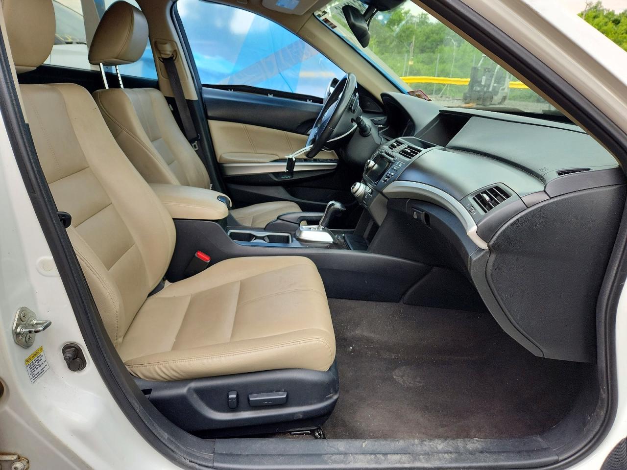 2013 Honda Crosstour Exl White vin: 5J6TF2H51DL003320