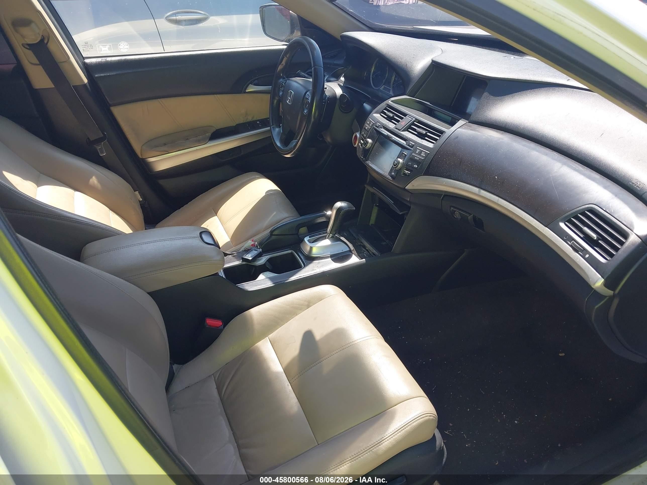 2014 Honda Crosstour Ex-l V6 White vin: 5J6TF2H51EL001441