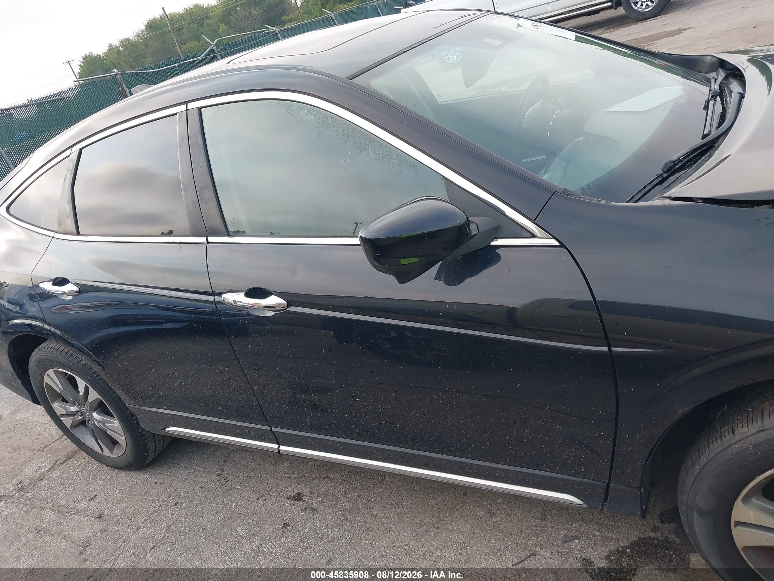 2014 Honda Crosstour Ex-l V6 Black vin: 5J6TF2H51EL002055