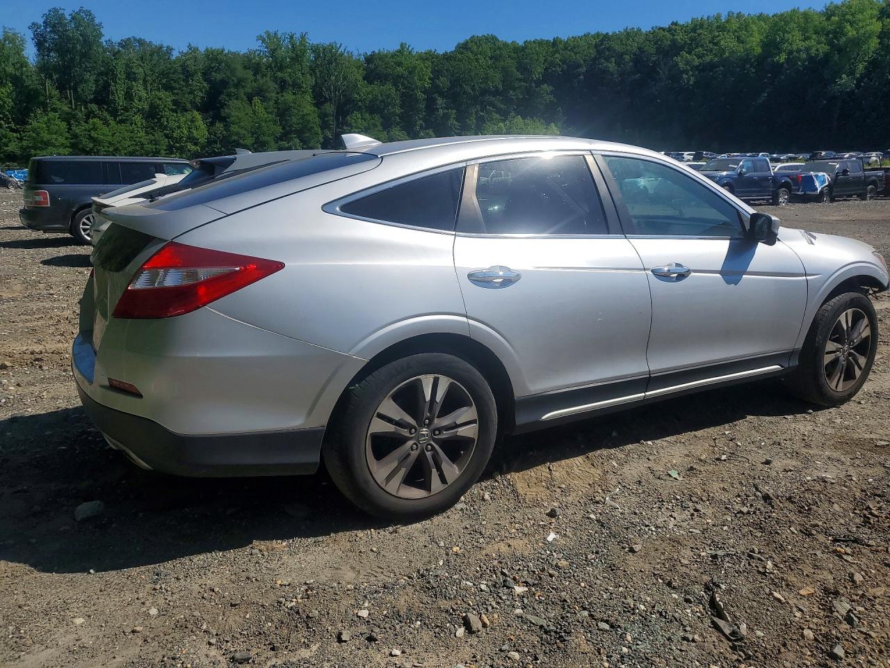 2015 Honda Crosstour Exl Silver vin: 5J6TF2H51FL000338