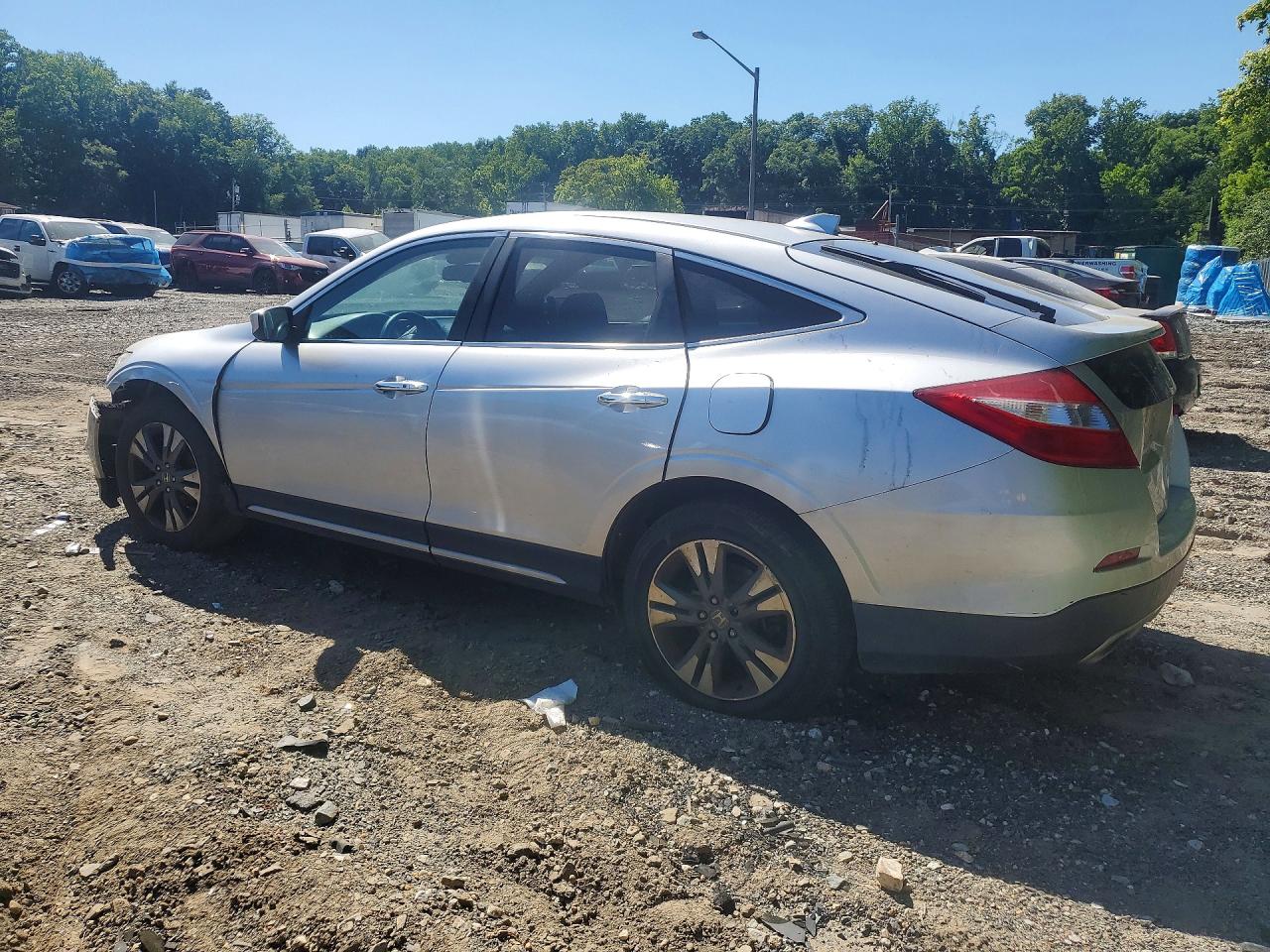 2015 Honda Crosstour Exl Silver vin: 5J6TF2H51FL000338