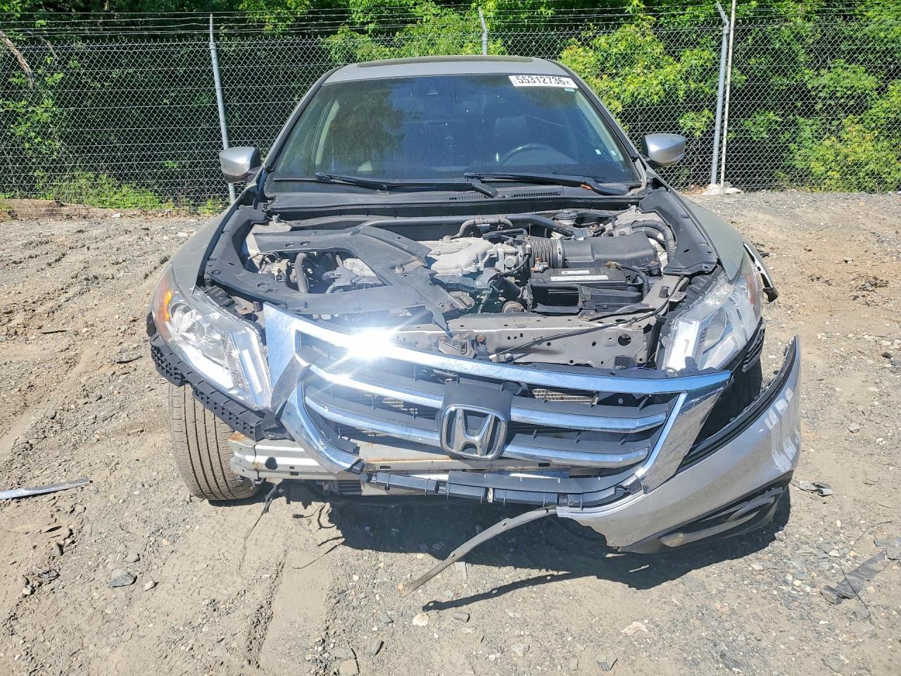 2015 Honda Crosstour Exl Silver vin: 5J6TF2H51FL000338