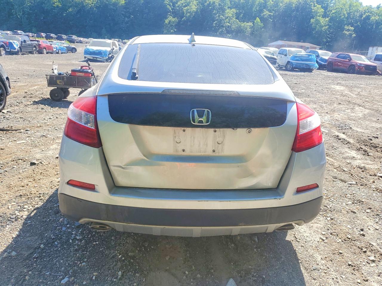 2015 Honda Crosstour Exl Silver vin: 5J6TF2H51FL000338