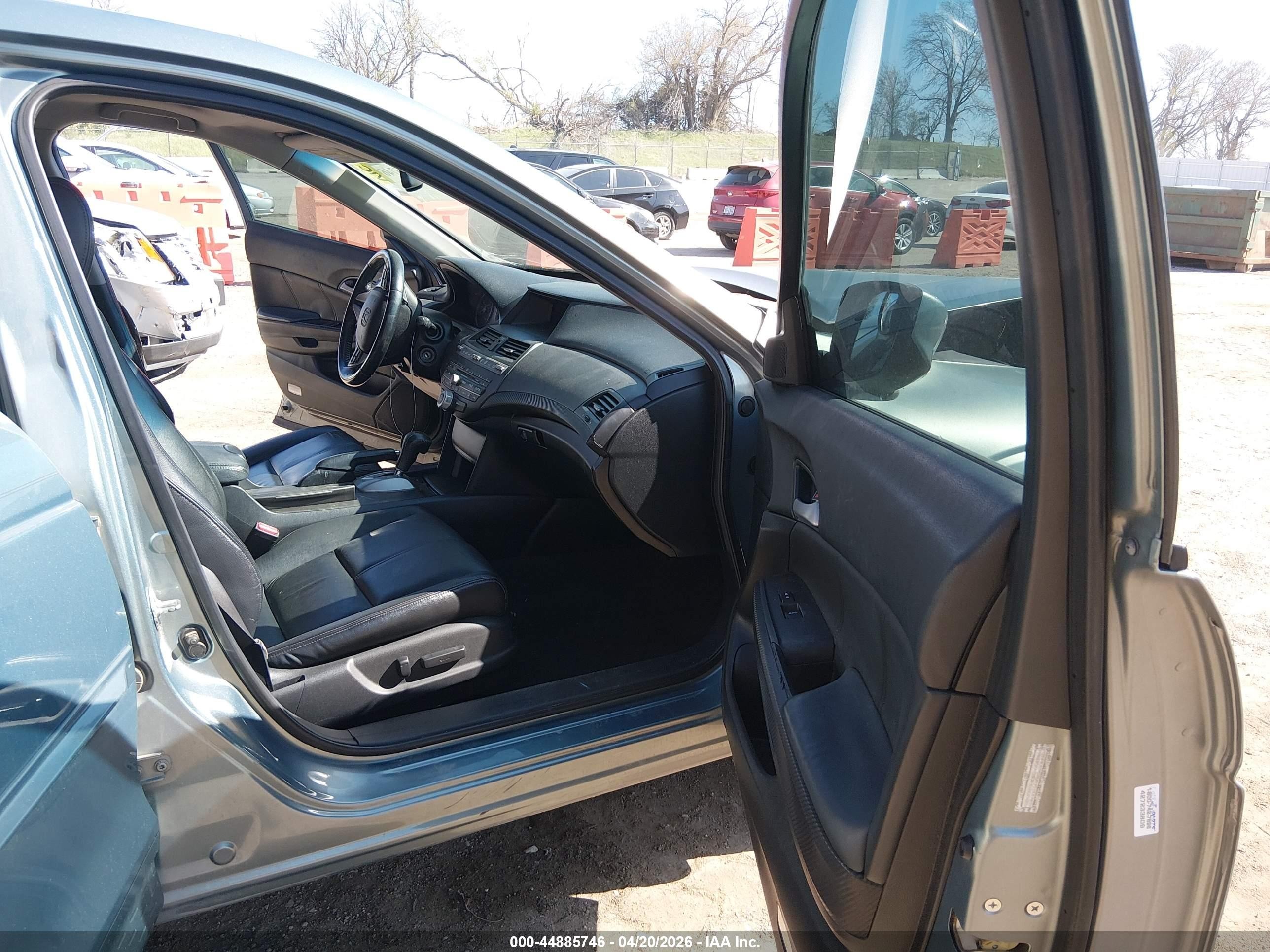 2010 Honda Accord Crosstour Ex-l Blue vin: 5J6TF2H52AL001376