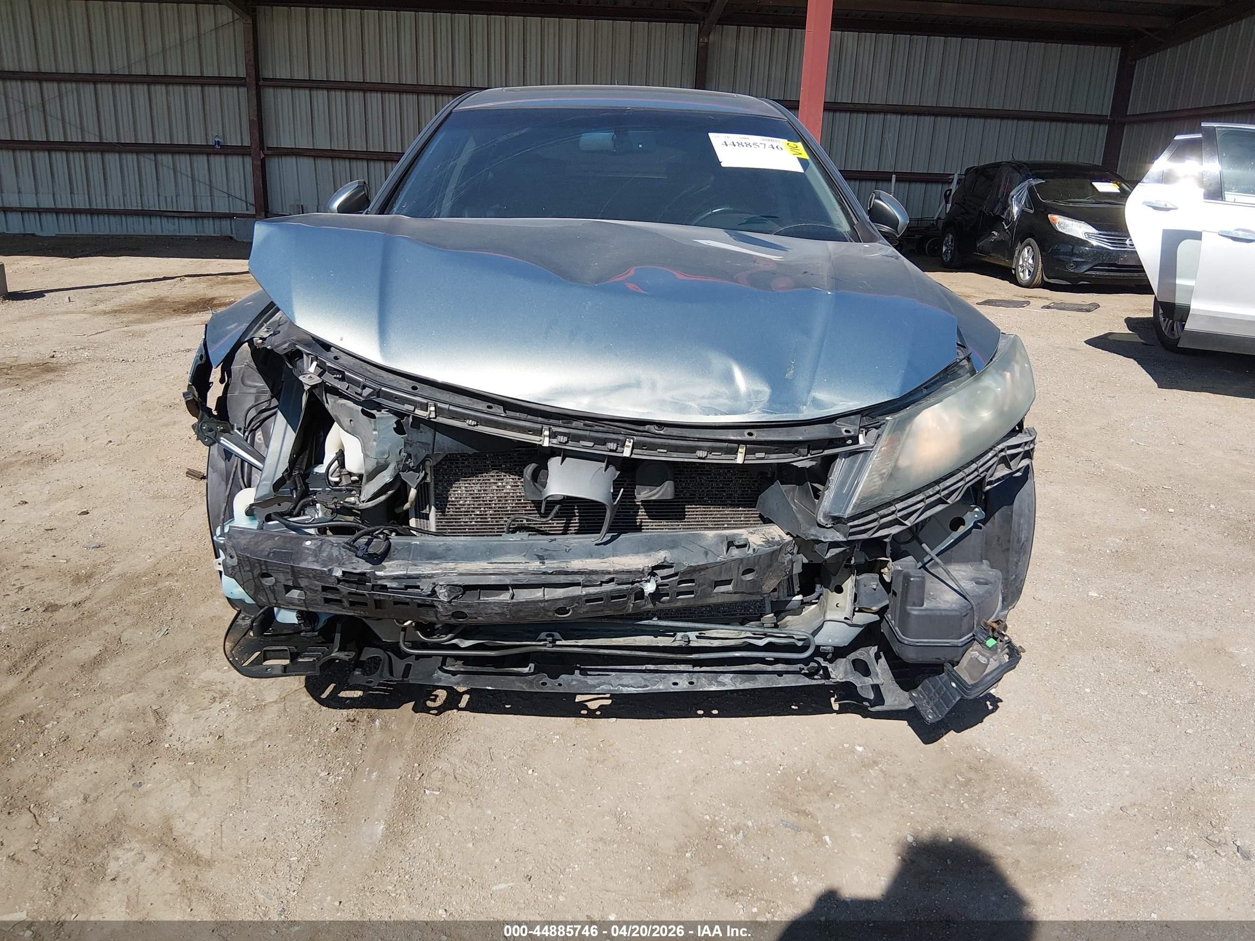 2010 Honda Accord Crosstour Ex-l Blue vin: 5J6TF2H52AL001376