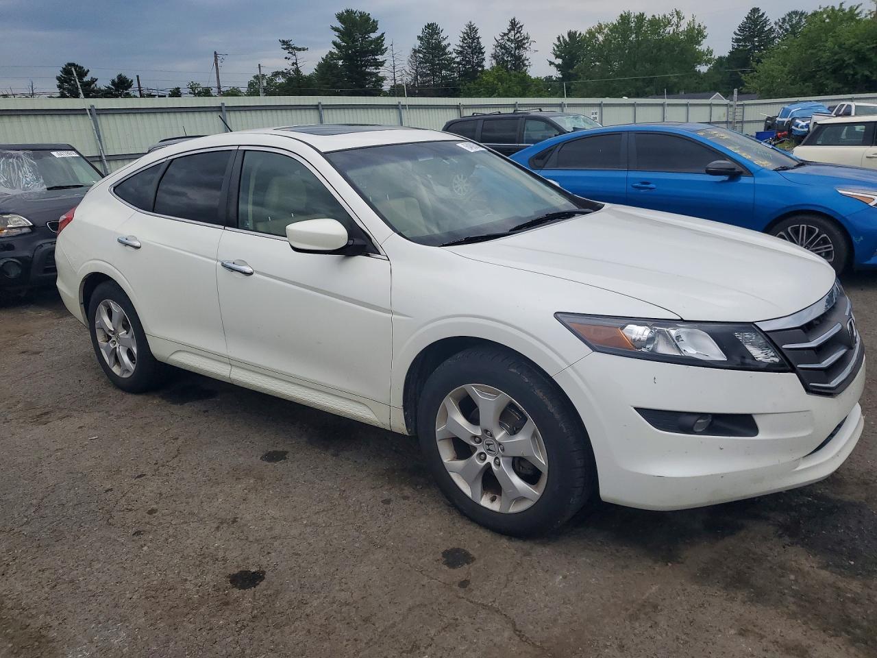 2010 Honda Accord Crosstour Exl White vin: 5J6TF2H52AL011423