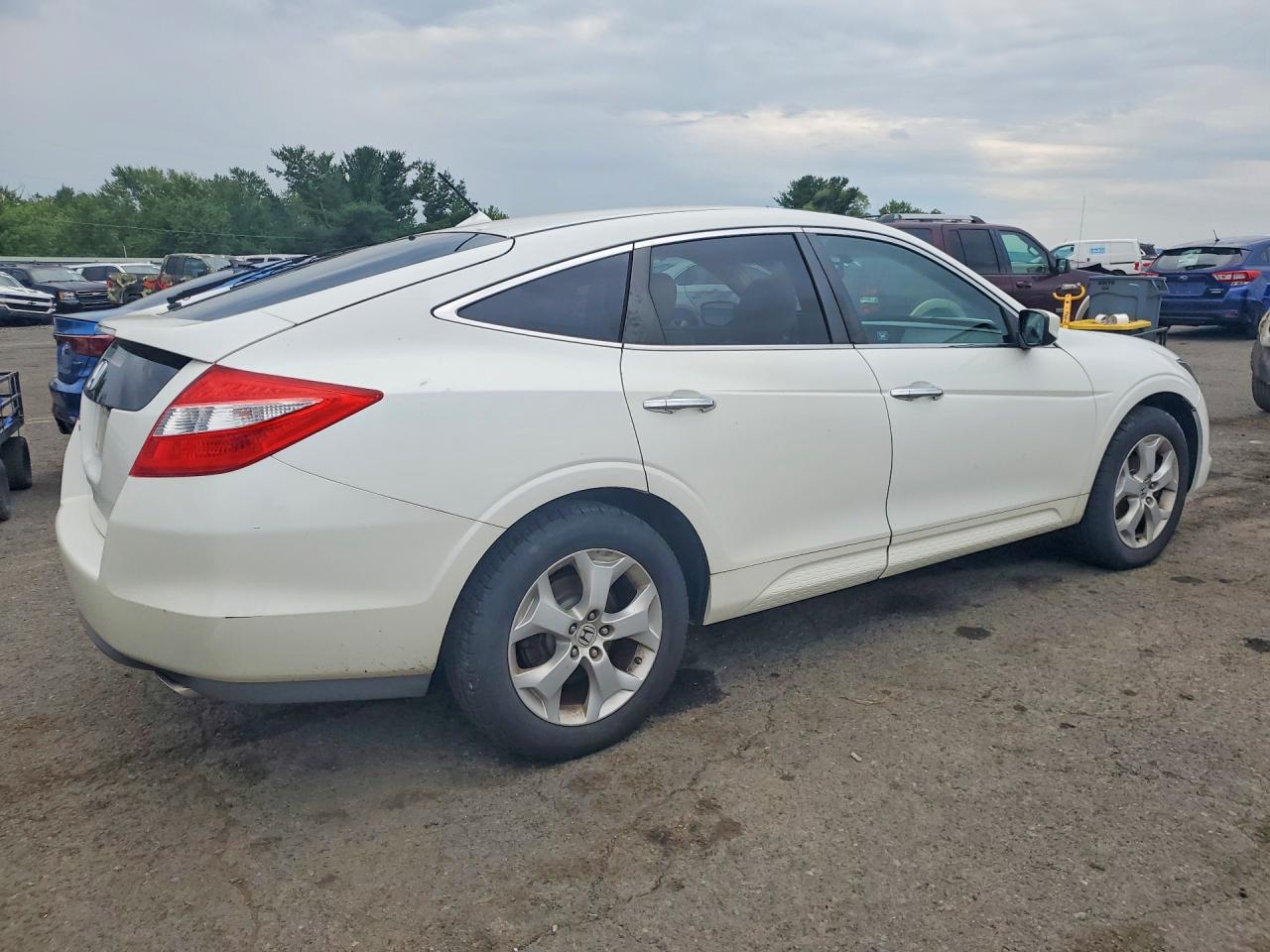 2010 Honda Accord Crosstour Exl White vin: 5J6TF2H52AL011423