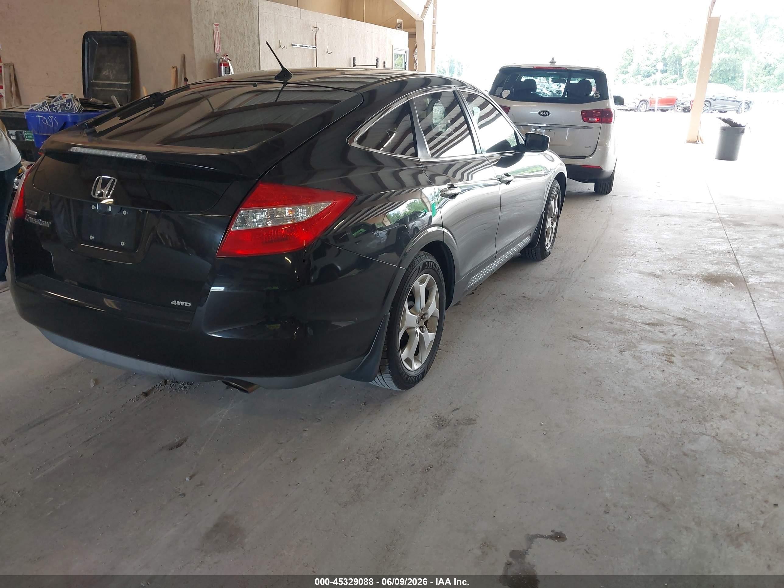 2010 Honda Accord Crosstour Ex-l Black vin: 5J6TF2H52AL014922
