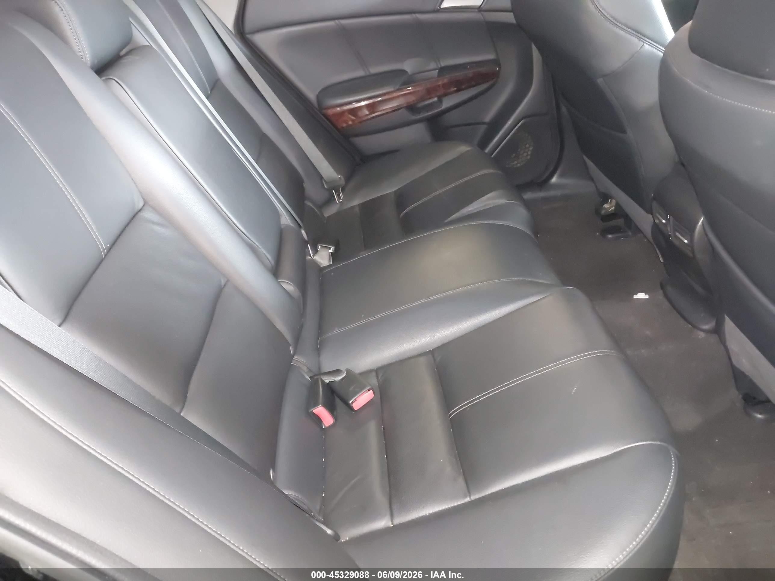 2010 Honda Accord Crosstour Ex-l Black vin: 5J6TF2H52AL014922