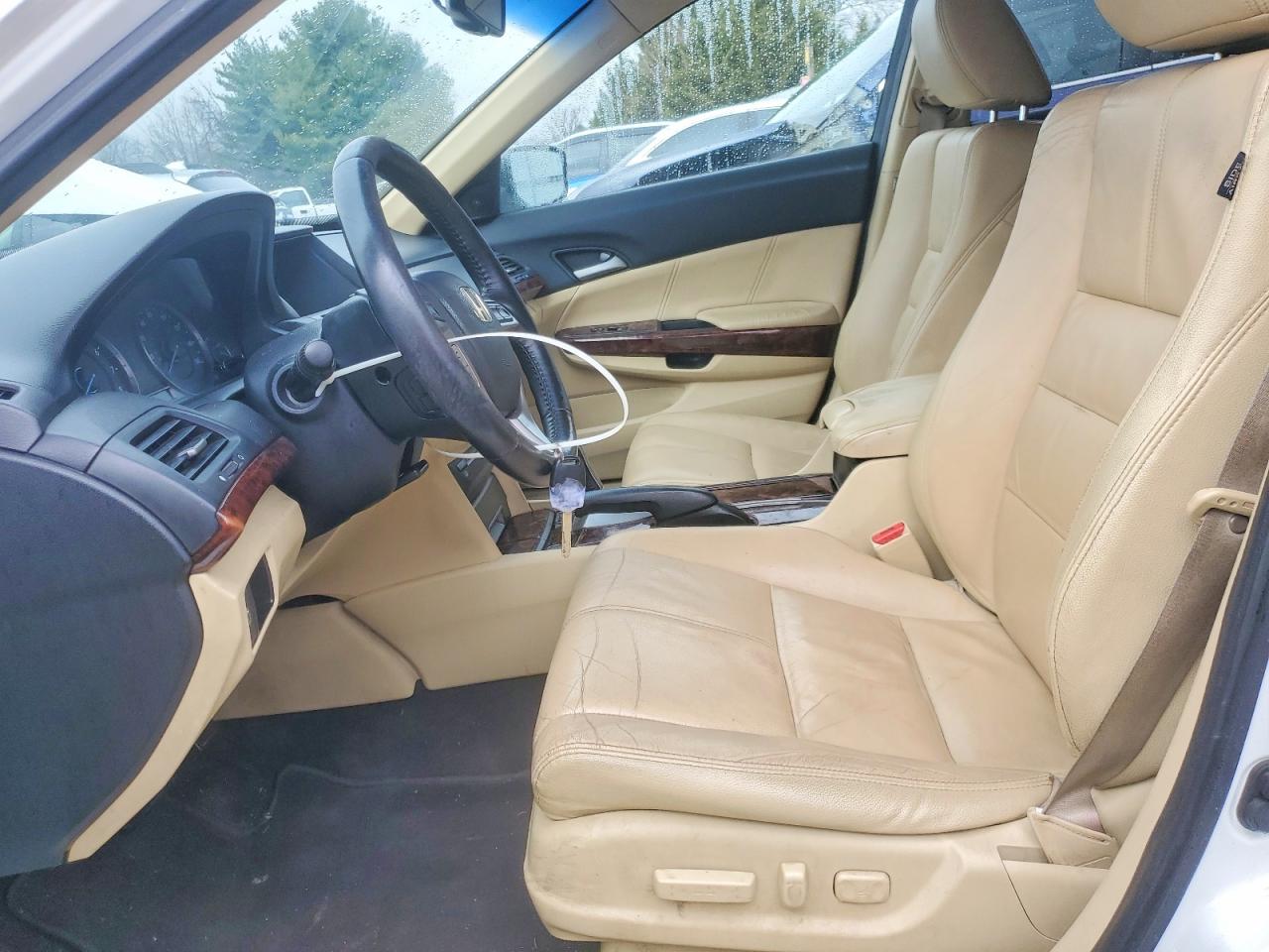2011 Honda Accord Crosstour Exl White vin: 5J6TF2H52BL005137
