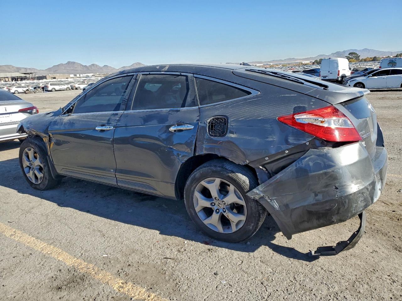 2011 Honda Accord Crosstour Exl Gray vin: 5J6TF2H52BL005753