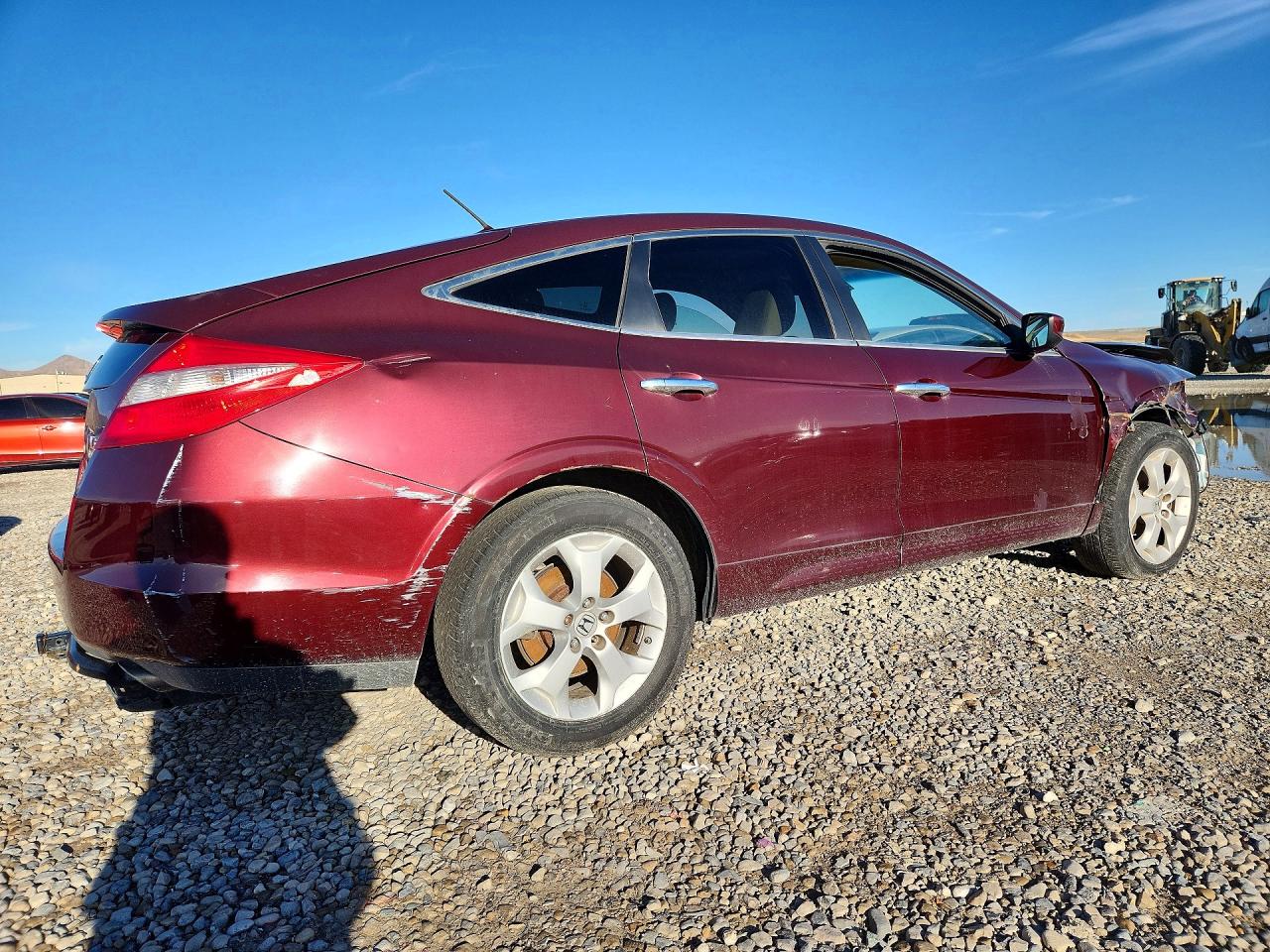 2012 Honda Crosstour Exl Бордовый vin: 5J6TF2H52CL003809