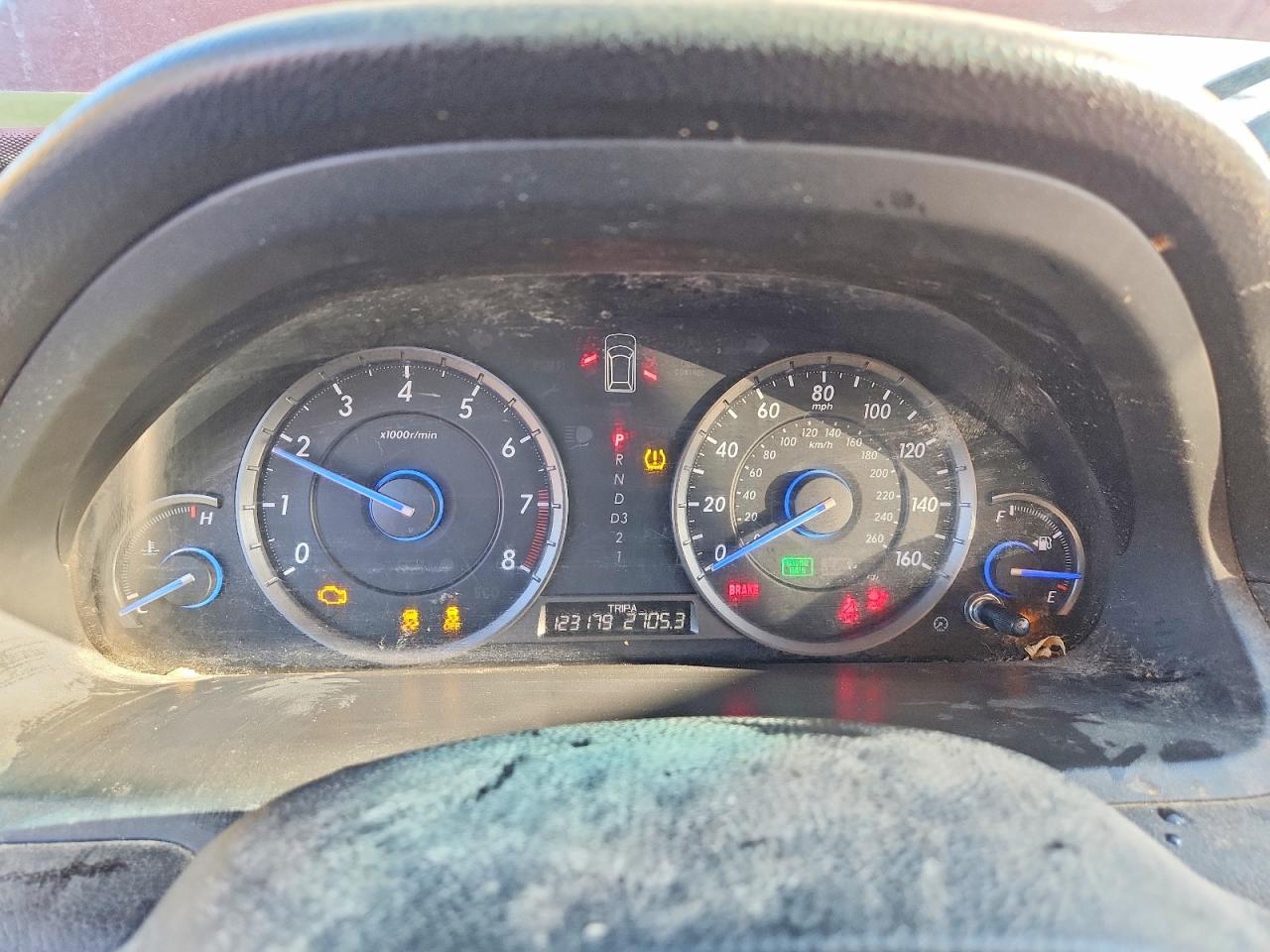 2012 Honda Crosstour Exl Бордовый vin: 5J6TF2H52CL003809