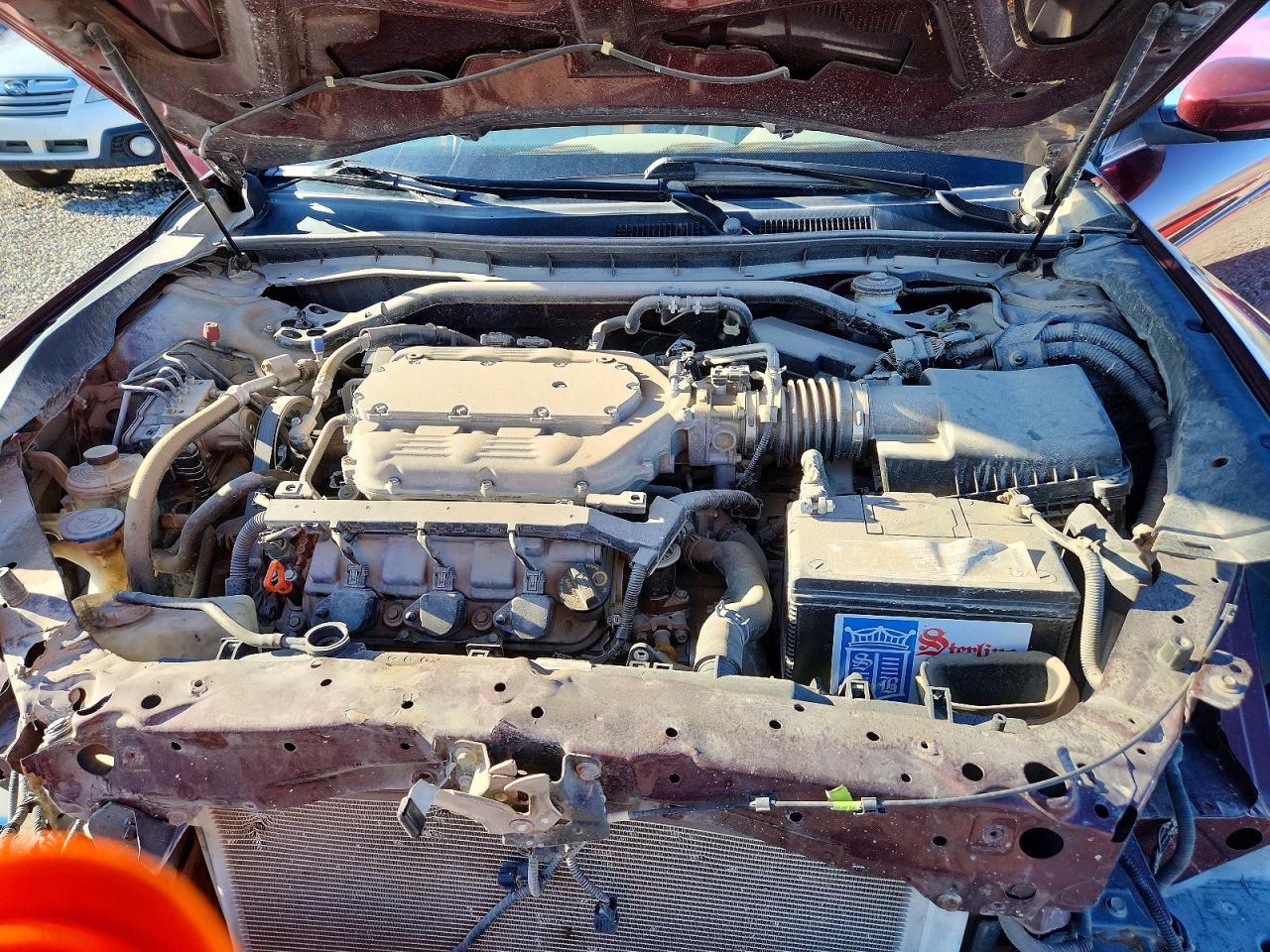 2012 Honda Crosstour Exl Бордовый vin: 5J6TF2H52CL003809