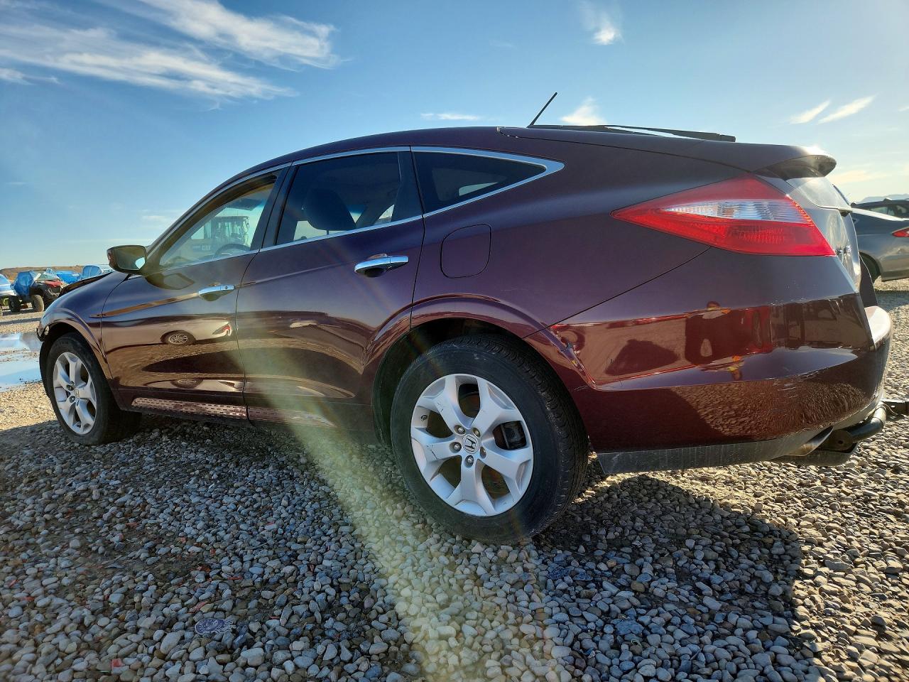 2012 Honda Crosstour Exl Бордовый vin: 5J6TF2H52CL003809