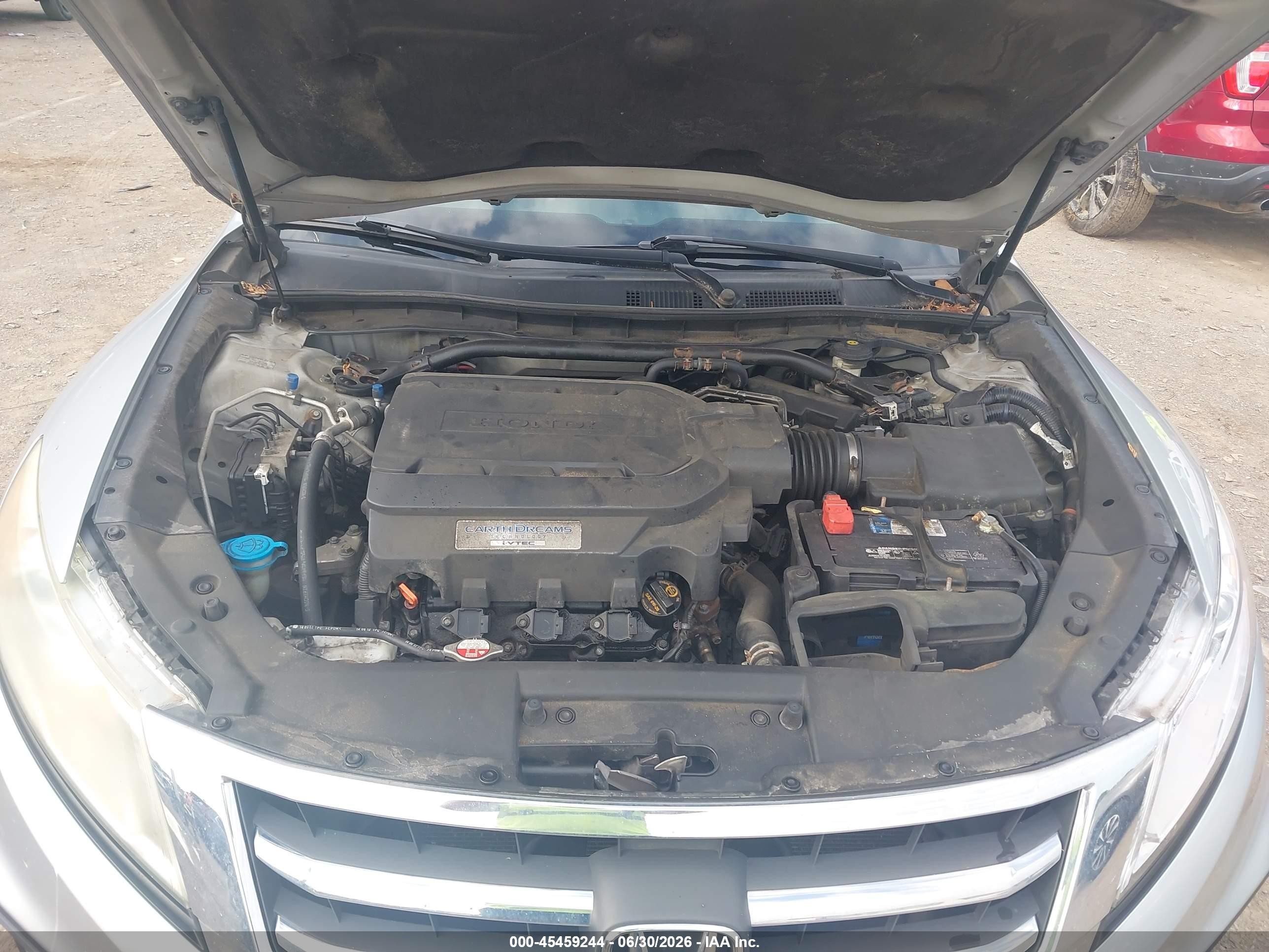 2013 Honda Crosstour Ex-l V6 Silver vin: 5J6TF2H52DL000586