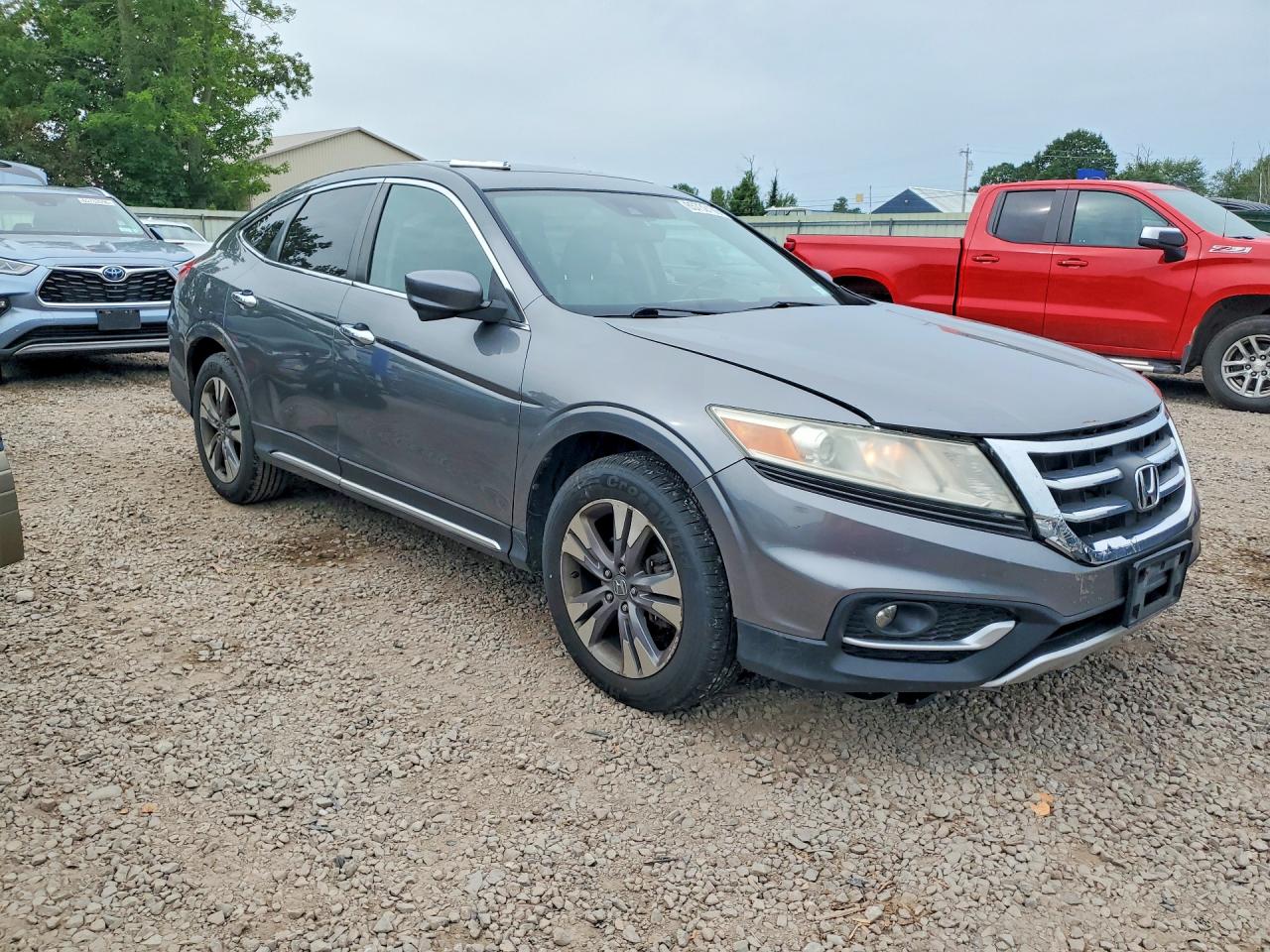 2013 Honda Crosstour Exl Серебряный vin: 5J6TF2H52DL000779