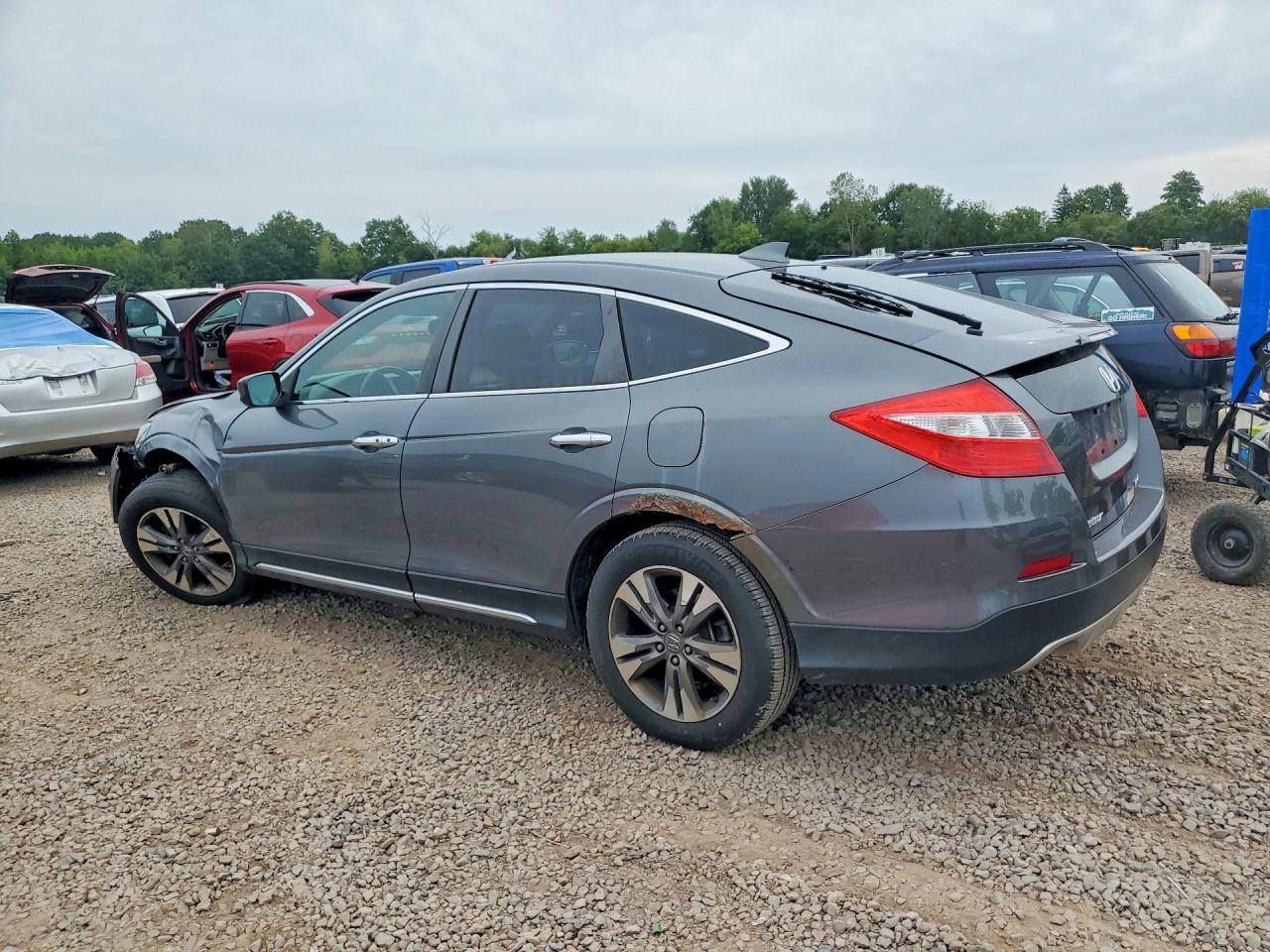 2013 Honda Crosstour Exl Серебряный vin: 5J6TF2H52DL000779