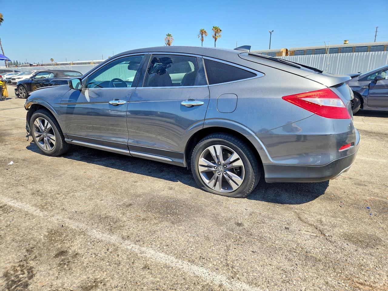 2013 Honda Crosstour Exl Gray vin: 5J6TF2H52DL006517