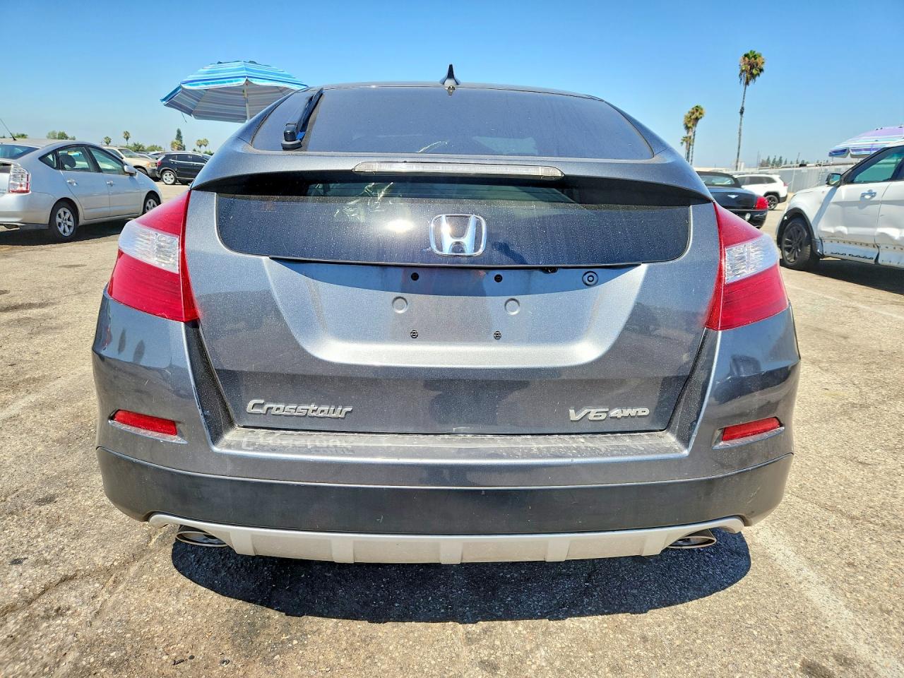2013 Honda Crosstour Exl Gray vin: 5J6TF2H52DL006517