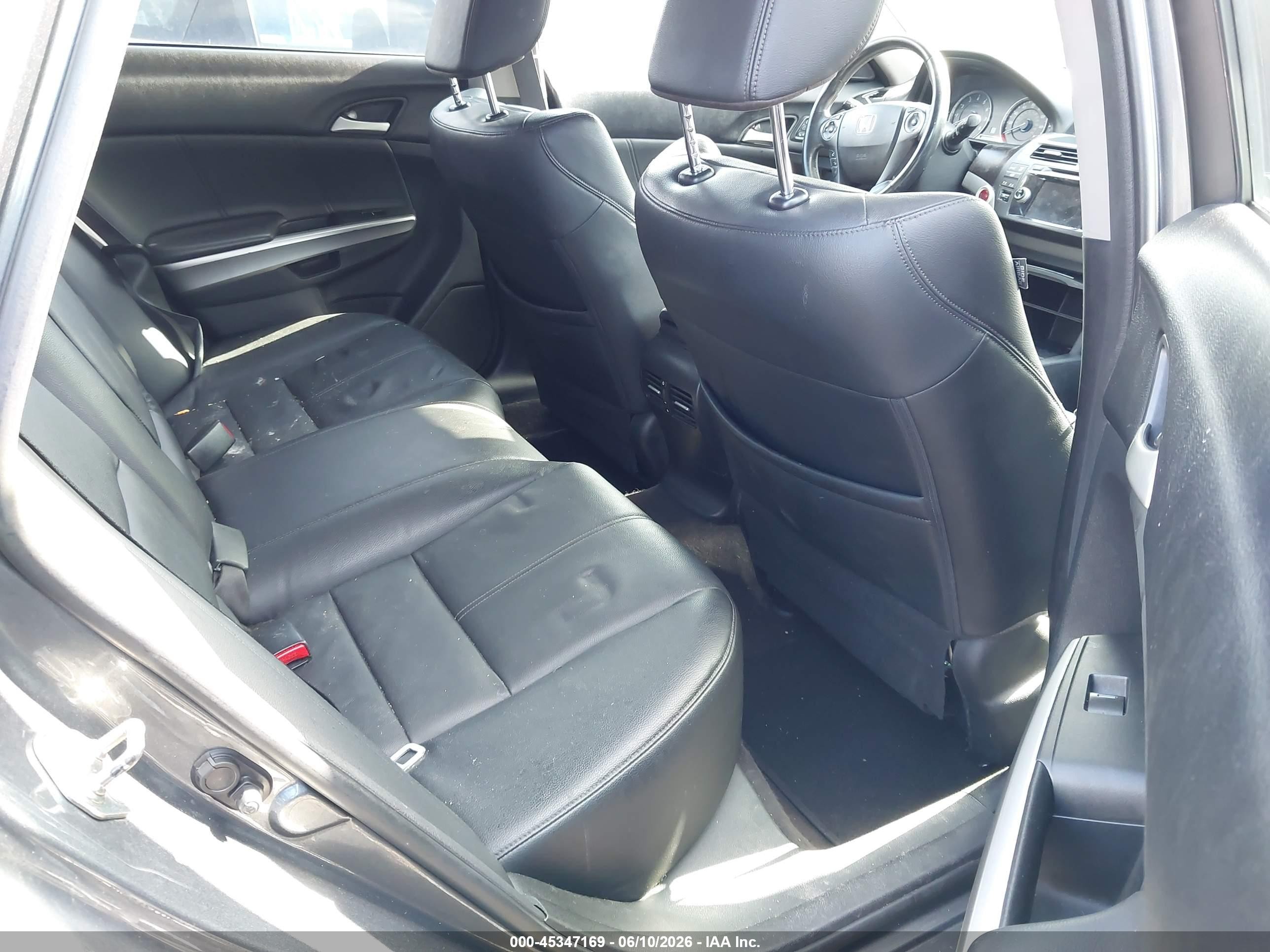 2014 Honda Crosstour Ex-l V6 Gray vin: 5J6TF2H52EL000055