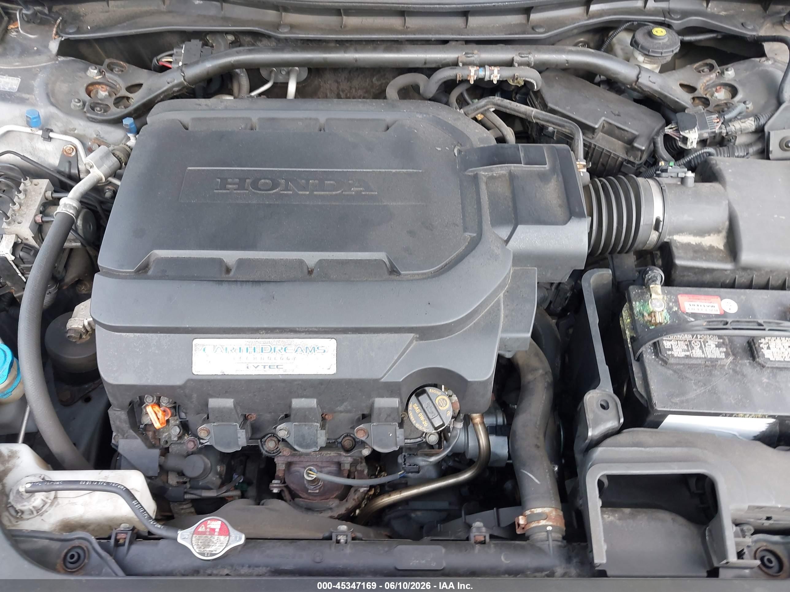 2014 Honda Crosstour Ex-l V6 Gray vin: 5J6TF2H52EL000055