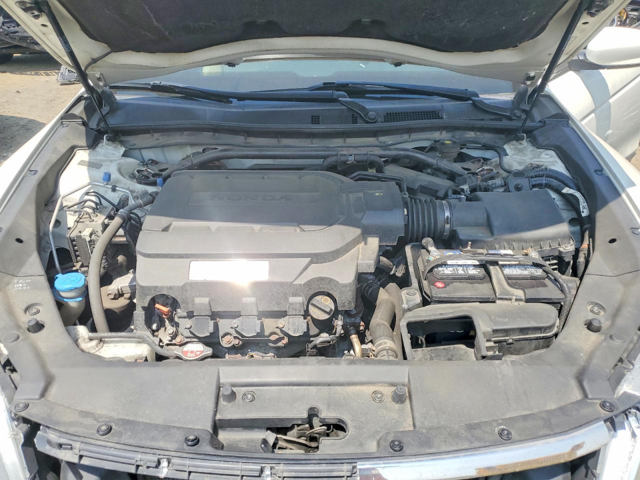 2014 Honda Crosstour Exl White vin: 5J6TF2H52EL001769