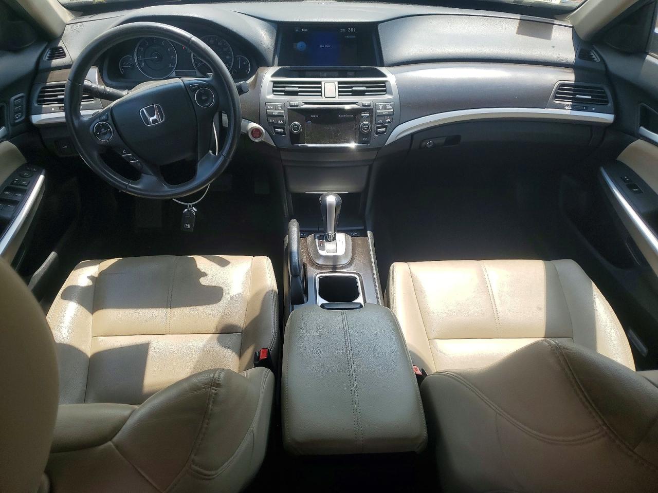 2014 Honda Crosstour Exl White vin: 5J6TF2H52EL001769