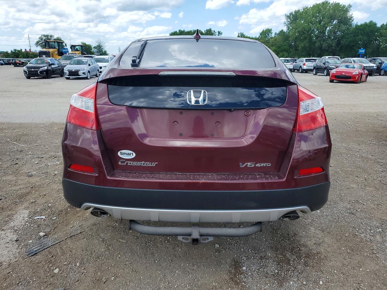 2015 Honda Crosstour Exl Brown vin: 5J6TF2H52FL003586
