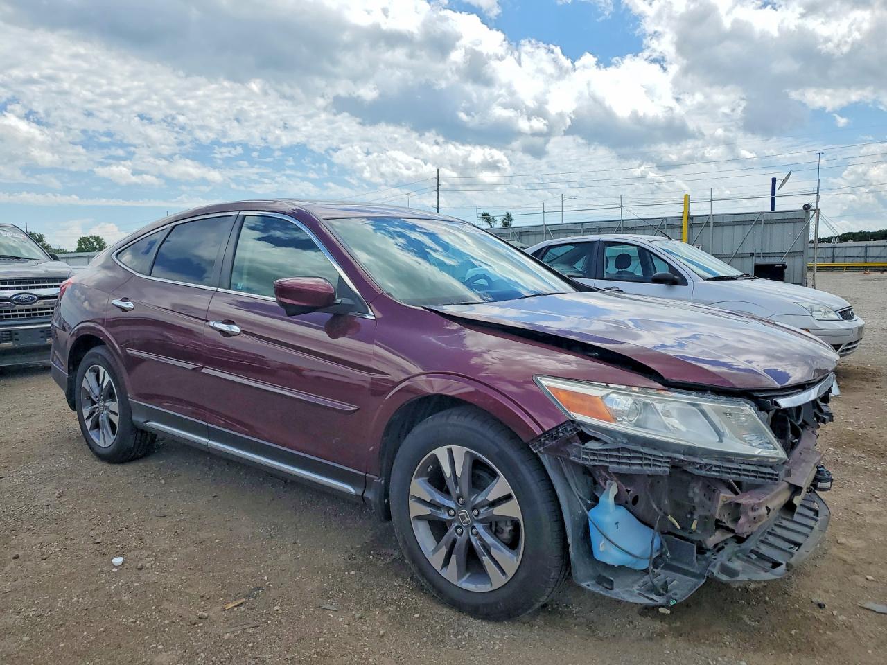 2015 Honda Crosstour Exl Brown vin: 5J6TF2H52FL003586