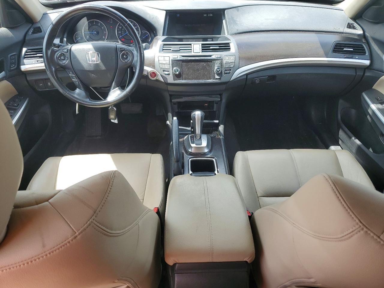 2015 Honda Crosstour Exl Brown vin: 5J6TF2H52FL003586