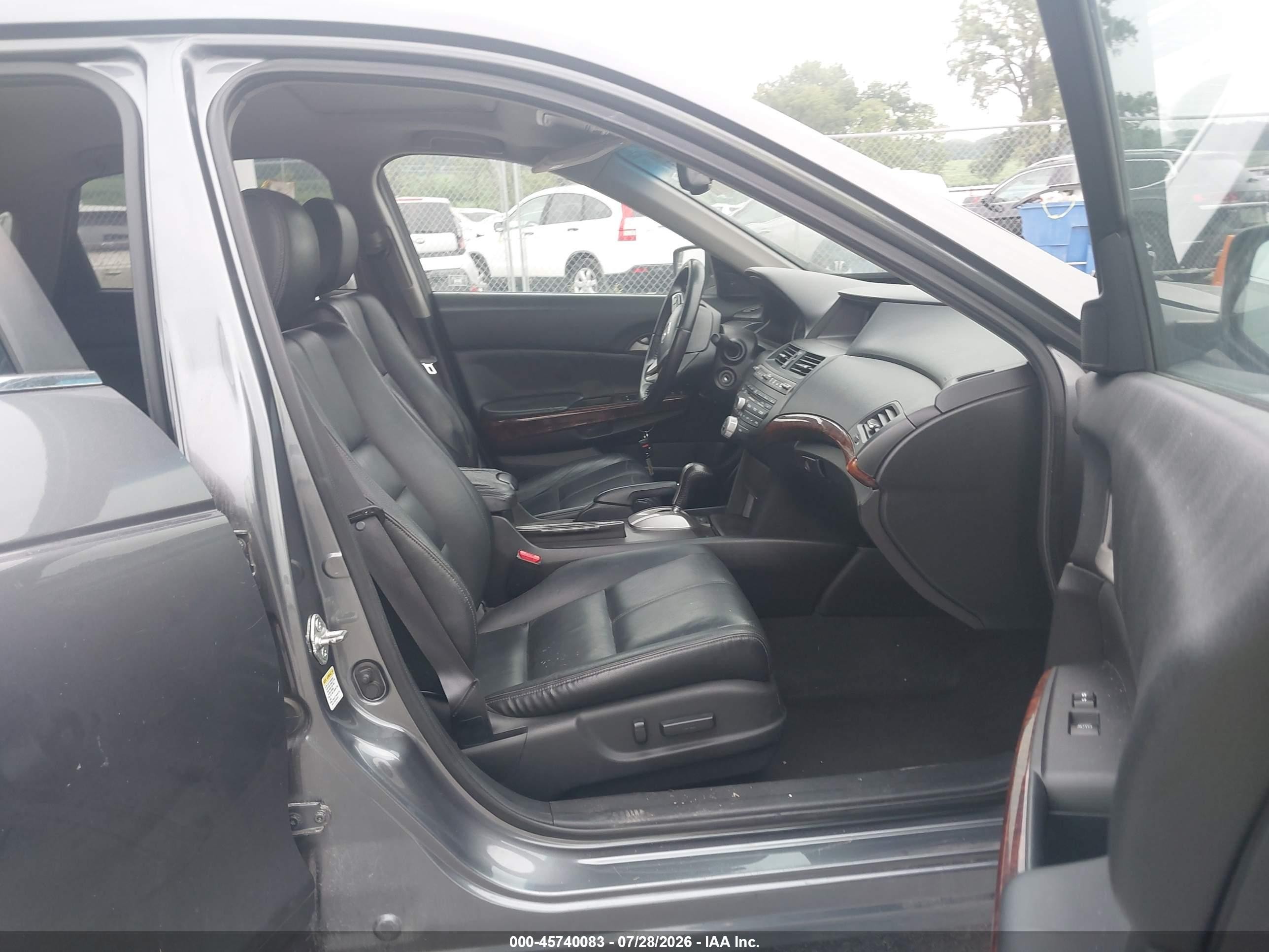 2010 Honda Accord Crosstour Ex-l Gray vin: 5J6TF2H53AL001659