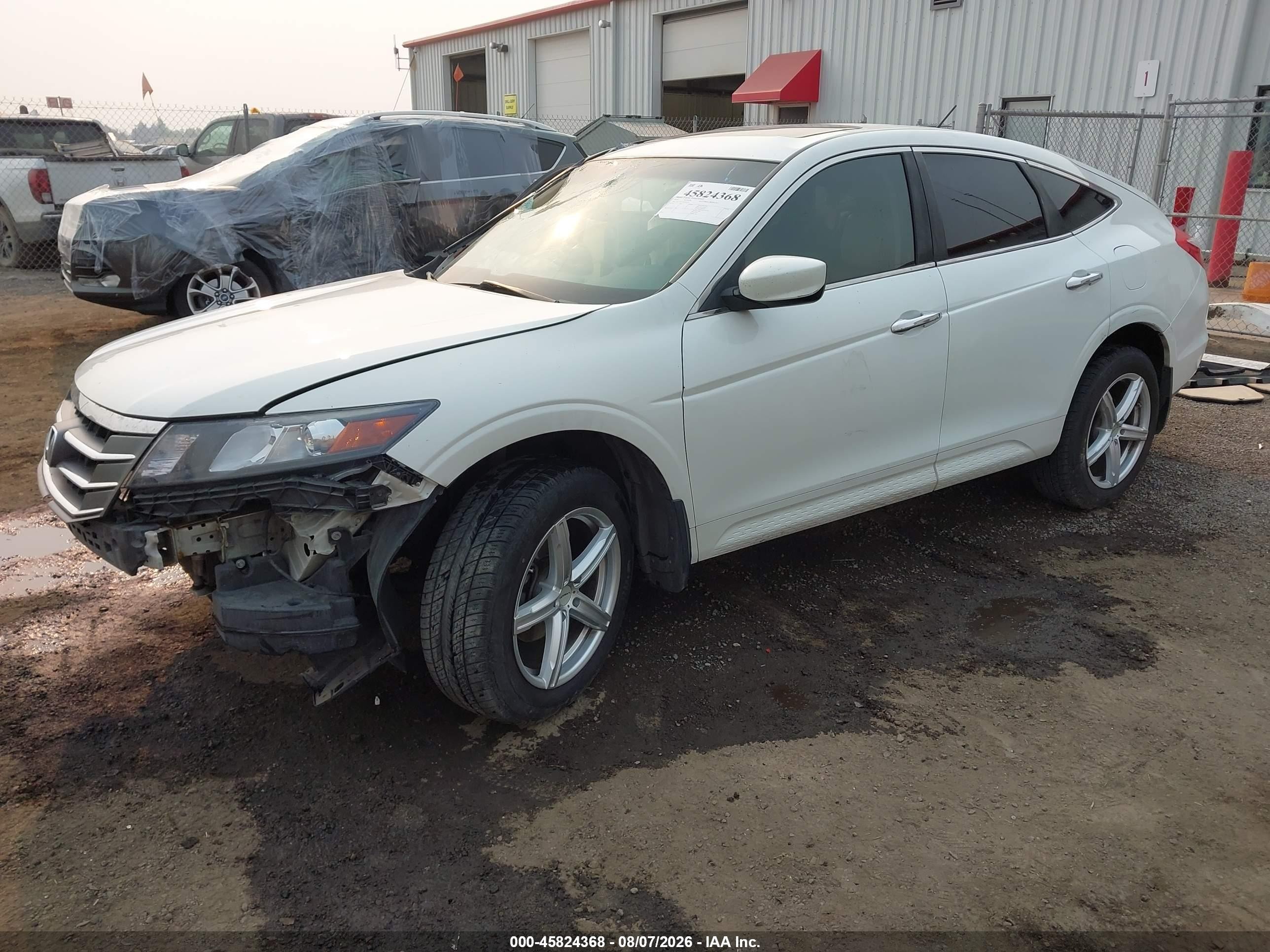 2010 Honda Accord Crosstour Ex-l Белый vin: 5J6TF2H53AL006795