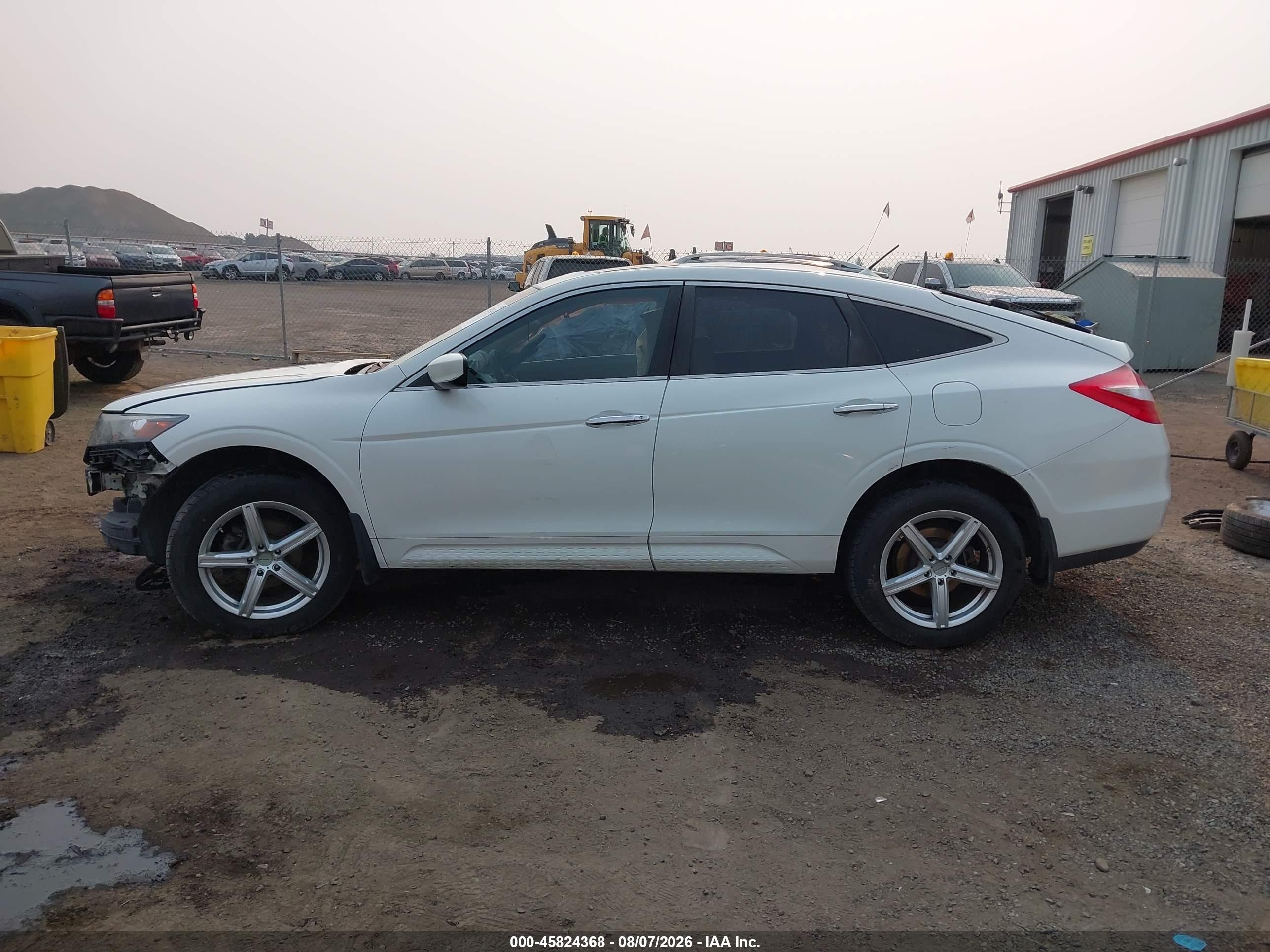 2010 Honda Accord Crosstour Ex-l Белый vin: 5J6TF2H53AL006795