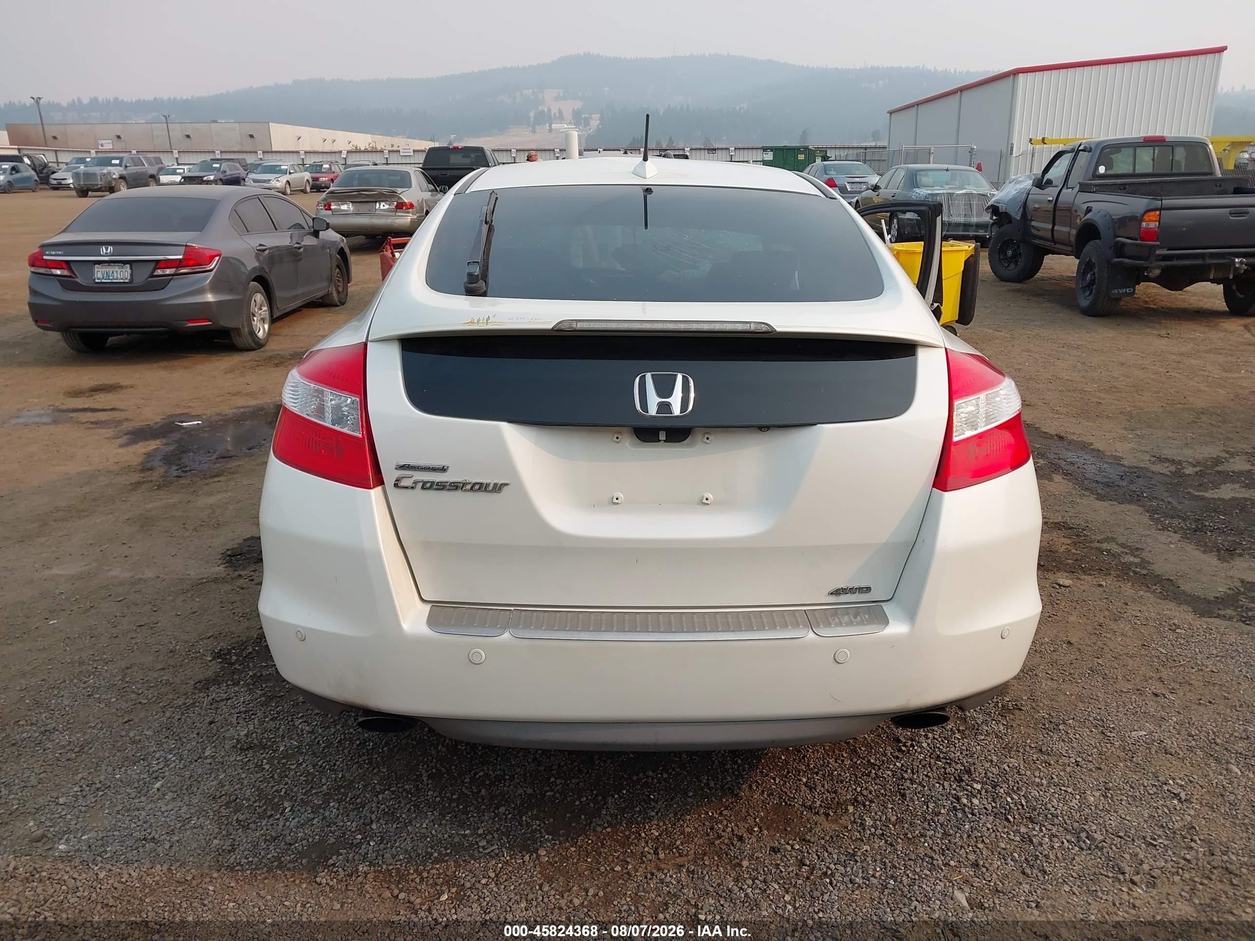 2010 Honda Accord Crosstour Ex-l Белый vin: 5J6TF2H53AL006795
