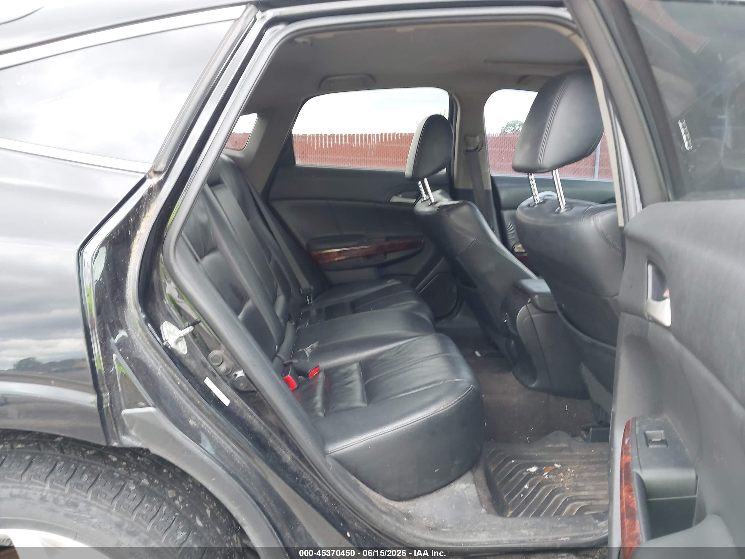 2010 Honda Accord Crosstour Ex-l Черный vin: 5J6TF2H53AL009907
