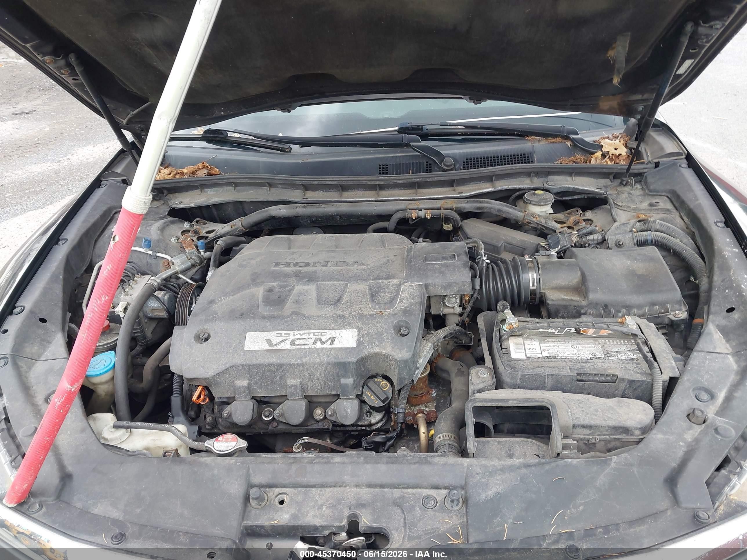 2010 Honda Accord Crosstour Ex-l Черный vin: 5J6TF2H53AL009907